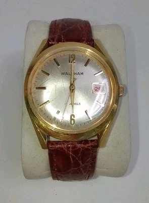 Vintage Waltham Red Arrow Relógio de Pulso Mecânico Masculino Anos 1960 FUNCIONANDO - Imagem 1 de 4