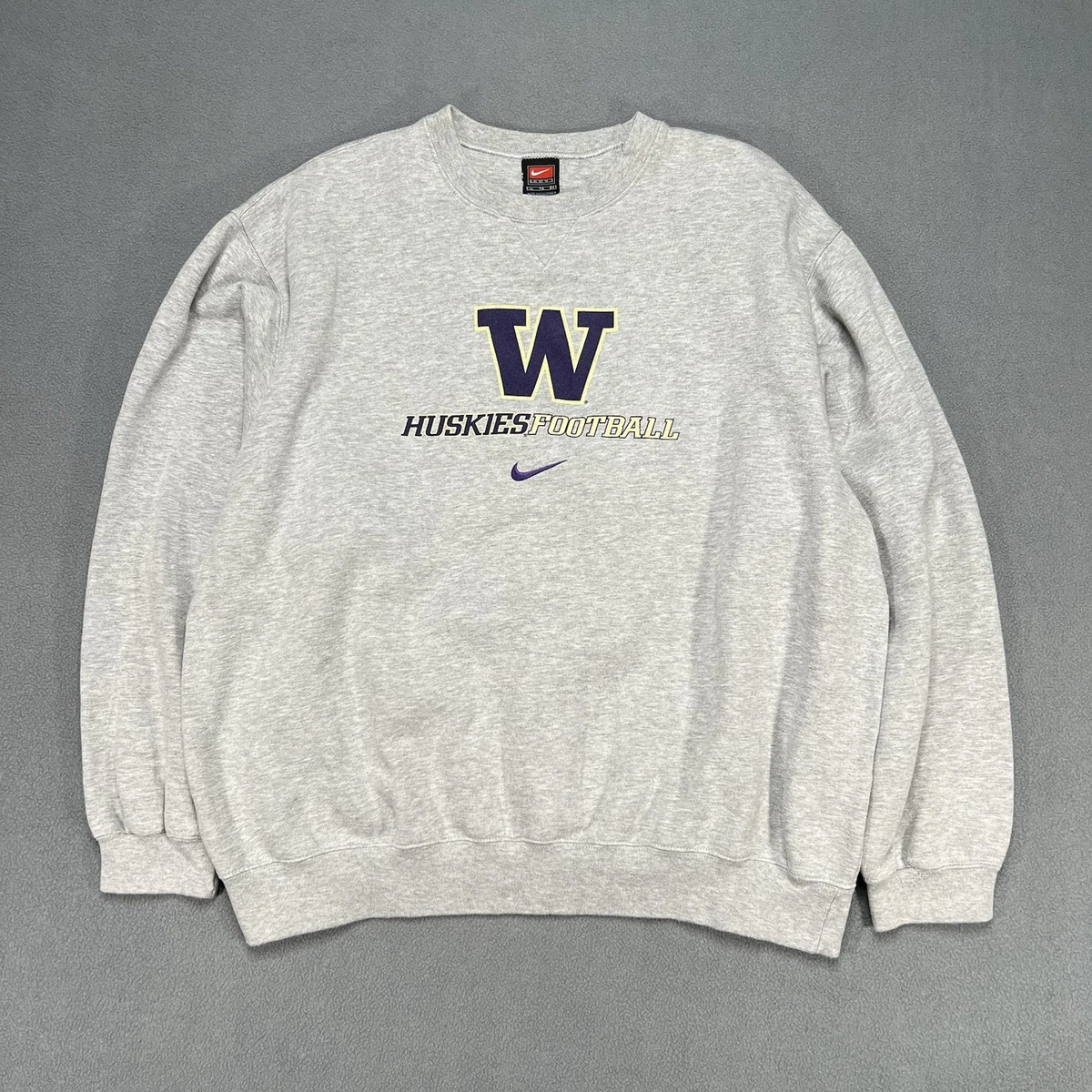 Nike HUSKIES Washington university スウェット Vintage Nike Washington Huskies Football Team Sweatshirt