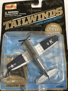 Maisto Tailwinds F4u-4 Corsair Navy Resereves Diecast - Picture 1 of 6