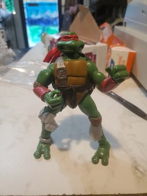 老式 2005 年忍者神龟机器人猎人拉斐尔可动人偶 — 第 1/4 张图片