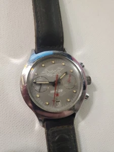 Vintage Poljot Sturmanskie Chronograph 3133 Soviet Mechanical Pilot Watch USSR - Picture 1 of 20