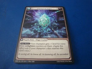 Grand Archive Crystal of Argus DOA 1st Ed EN-029 R NM/M - Picture 1 of 2