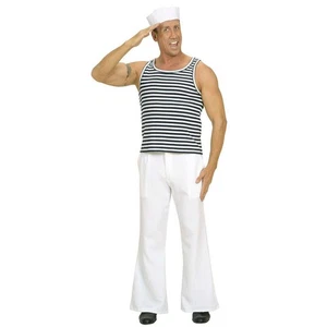 Matrosenshirt Marine Shirt Matrose Seemann Matrosen Matrosenhemd M L 46 bis 52 - Bild 1 von 5