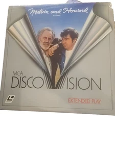 Sealed MELVIN AND HOWARD 1980 LASERDISC MCA DISCOVISION NEW SEALED MINT - Foto 1 di 7