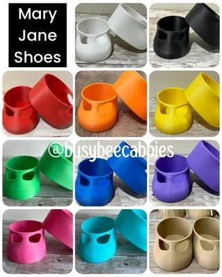 MARY JANE Replacement Shoes For 16” Cabbage Patch Kid 3D Printed *Many Colors - Image 1 of 4