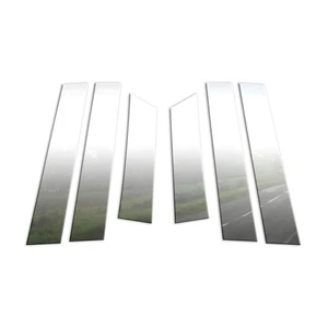 Fundas de poste de pilar cromadas para Nissan Murano 2015-2022 6 piezas - Imagen 1 de 4