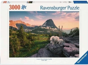 Rompecabezas Ravensburger 3000 piezas cabra alpina con bebé - Imagen 1 de 2