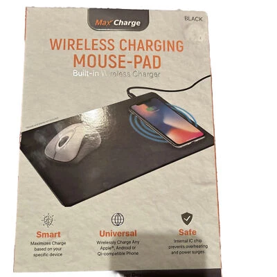 Max Charge Wireless Charging Mouse-Pad Built-in Wireless Charger Devices  - Image 1 of 3