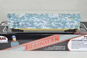 HO scale Atlas CSX Transportation RR Honoring Veterans 50' box car train - Picture 1 of 1