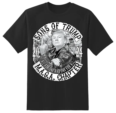 SONS OF TRUMP - MAGA CHAPTER - President Trump Rally Shirt USA 2024 MAGA - Image 1 of 4