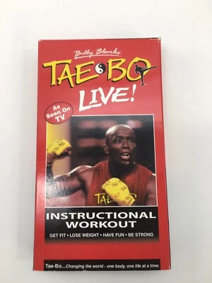 TAE BO LIVE! 3 VHS Basic, Advanced, Instructional Billy Blanks 1999 154 minutes - Image 1 of 4