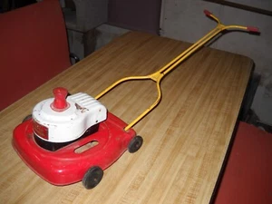 Western Auto Wizard Clipper Gong Bell Toy Mower Vintage - Picture 1 of 6