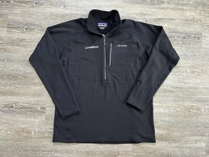 Patagonia R1 Regulator Pullover Waffle 1/2 Zip Black Polartec Fall 2018 Sweater - Picture 1 of 9