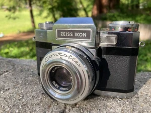 Vintage Zeiss Ikon Contaflex BC 35MM Kamera + Pro Tessar 35 & 115MM & CU Objektive - Bild 1 von 23