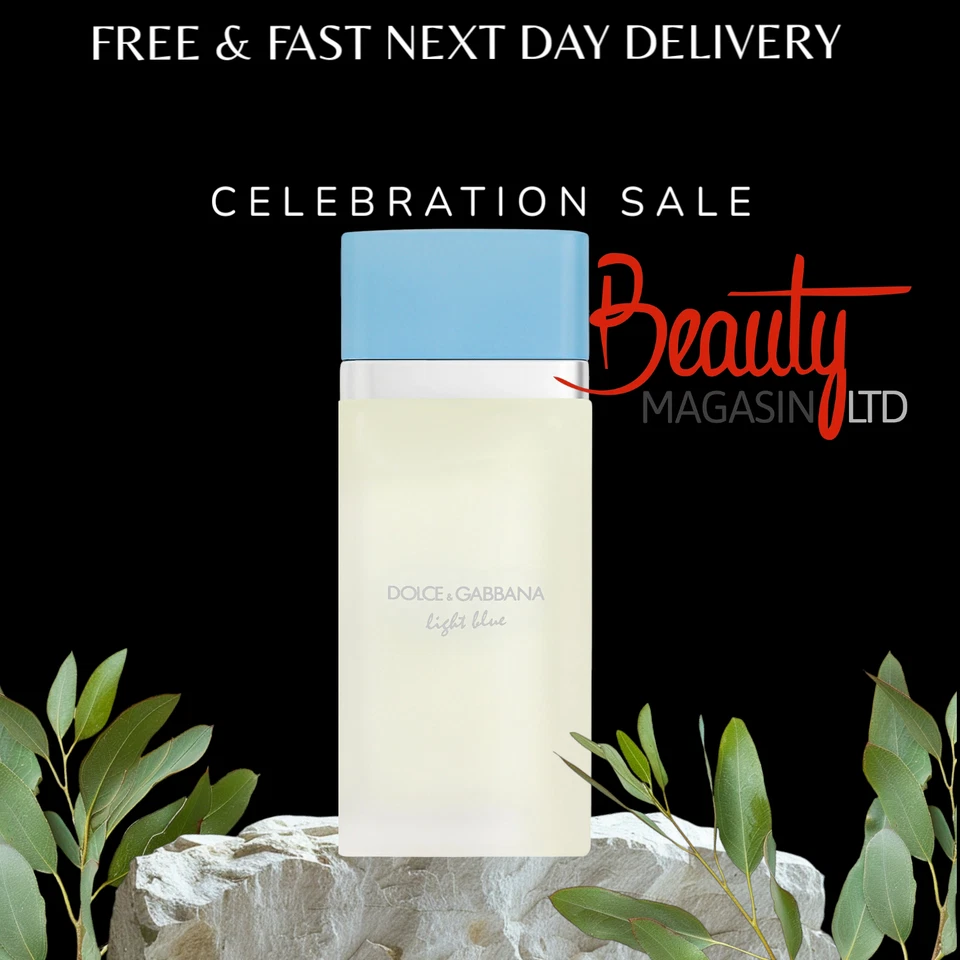 Dolce & Gabbana Light Blue Eau de Toilette 100ml Spray | NEW | Read Description - Image 1 of 2
