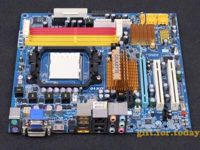 Original Gigabyte GA-MA78GM-S2H V1.0 780G Motherboard AM3/AM2+ DDR2 - Image 1 of 4