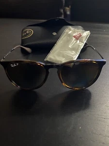 *BRAND NEW* Ray-Ban RB4171 Erika Polished Light Havana, Brown Lens - Picture 1 of 11