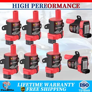 8Pcs High Performance Ignition Coils For GMC Chevy C1251 4.8/5.3/6.0L D585 UF262 - Picture 1 of 12