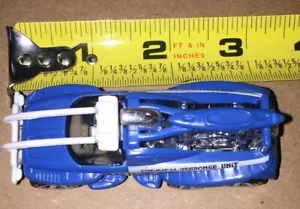 HOT WHEELS 2000 XS-IVE BLUE CHEMICAL REPONSE UNIT ROTATES - Picture 1 of 6