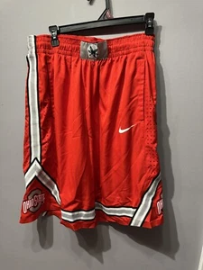 Nike Ohio State Buckeyes Basketball Shorts DRI-FIT OSU Mens Large Baggy - Picture 1 of 6