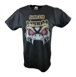 Camiseta negra Stone Cold Steve Austin 3:16 Venom WWE para hombre - Imagen 1 de 4