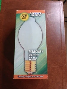 Feit Electric Mercury Vapor Light Bulb H39KC-175/DX 175W 3700K 7350 LM Set of 3 - Picture 1 of 2
