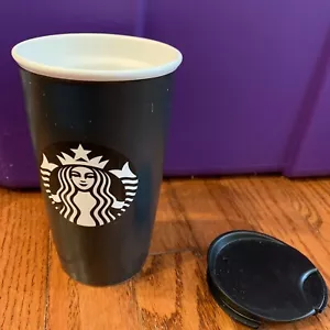 Starbucks Lavagna Nera Caffè in Ceramica - 12 oz - Senza Penna - Foto 1 di 6