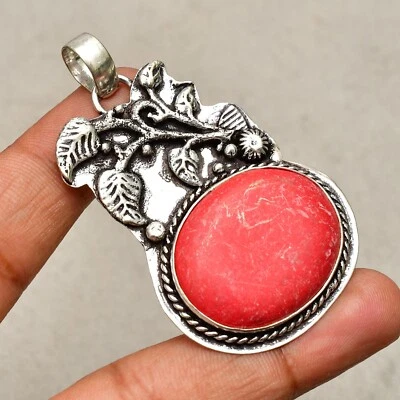 Ciondolo gioiello fatto a mano in argento sterling 925 con pietra preziosa co... - Immagine 1 di 4