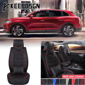 For Lincoln MKX SUV Car Seat Covers Front Full Set Leather 2/5 Seater Waterproof