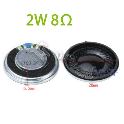 LOTE ALTAVOZ IMÁN INTERIOR ALTAVOZ 1/2W/0.5W 8OHM ALTAVOZ REDONDO PARA ALTAVOZ BLUETOOTH Foto 1 de 2