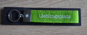 Depesche SCHLÜSSELANHÄNGER Filz, "Lieblingsplatz", Neu - Picture 1 of 1