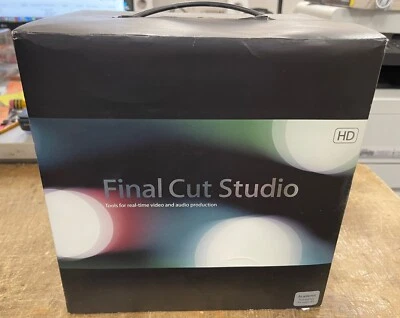 Apple Final Cut Studio Academic (MA290Z/A) w/2 Licenses - Image 1 of 4