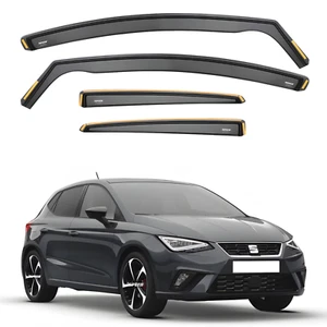 ISPEED Wind Deflectors for Seat Ibiza MK5 KJ5 2017-2024 5-Door Hatchback 4pc Set - Picture 1 of 10