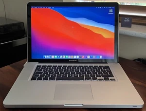 Apple MacBook Pro A1286 (15 Zoll 2011) 8GB RAM, SSD, DeMuxed, MacOS Big Sur - 1 - Bild 1 von 10