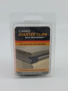 National Nail Camo Starter Clips Kit Grooved Boards Factory Sealed Pack 25 PCS - Picture 1 of 2