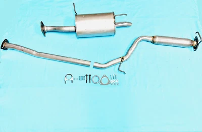 Fits: 2016 2017 2018 Acura ILX 2.4L Resonator With Muffler - Image 1 of 3