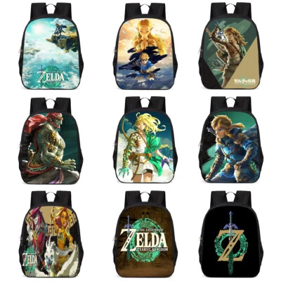 MARKENLOS The Legend of Zelda Tears of the Kingdom Kids Backpack Schultasche Rucksack Bag