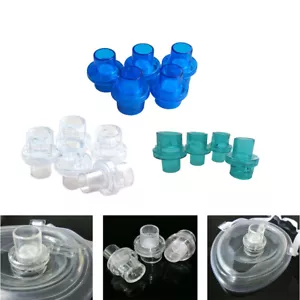 500pcs Pocket CPR Mask Inlet One-Way Valve CPR First Aid Training 22mm - Picture 1 of 12