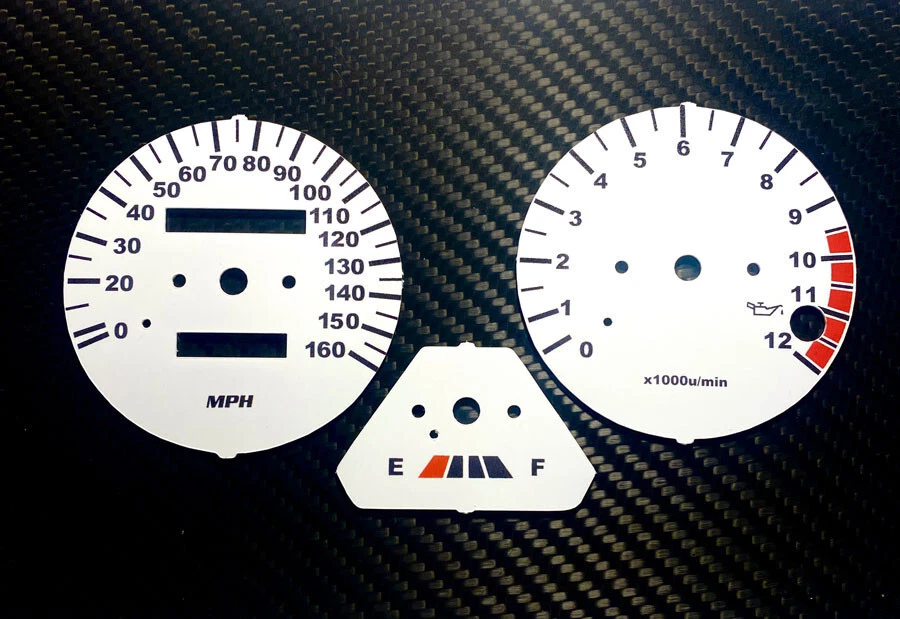 Tachoscheiben passend für Yamaha XJR 1300 MPH XJR1300 Gauge Tacho Tachometer Set - Bild 1 von 1