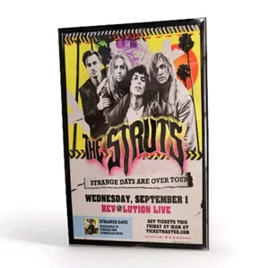 Locandina tour concerti incorniciato The Struts - Foto 1 di 2