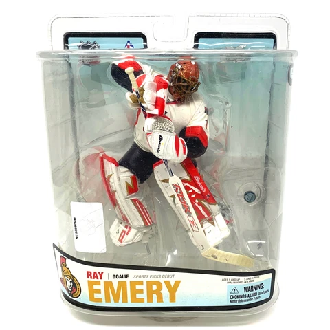 Mcfarlane NHL Ray Emery Ottawa Senators White Jersey Series 18 Figure Cover