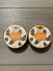 ORIGINAL Talkum Airspun Translucent EXTRA Coverage Loose Face Powder 070-41 Two Pk - Bild 1 von 3