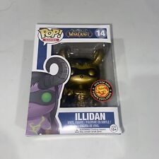 Funko Pop! World of Warcraft: Illidan #14 (Gold) 2015 Asia Excl. W/Protector