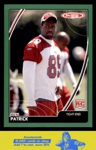 2007 Topps Total Ben Patrick RC/Rookie card #497 Arizona Cardinals - Picture 1 of 2