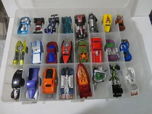 Hot Wheels Konvolut 48 HW AUTOS mit transparenter Kunststofftragetasche - Bild 1 von 6