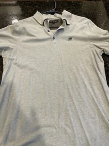 NICE BANANA REPUBLIC Mens Polo Shirt BUNDLE! Light Green And Charcoal - Large - Picture 1 of 5
