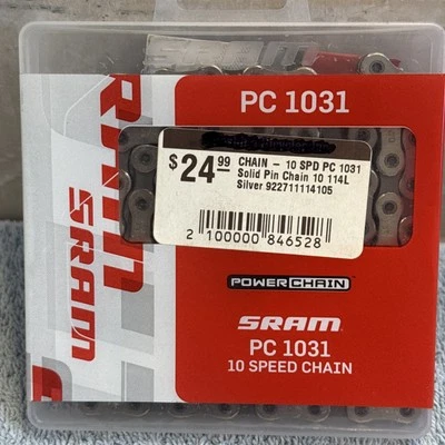 SRAM PC-1031 10 Speed Chain w/PowerLock 114 Links [ssg] - Image 1 of 4
