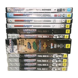 American Chopper Toolbox 2-8, Senior VS Junior 1-3 DVD 10 Series 13 DVDs R4 VGC - Picture 1 of 6