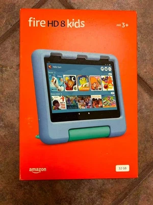 Nuevo Amazon Fire HD 8 Niños 12ª Generación 32GB, Wi-Fi, 8" - Azul Foto 1 de 2