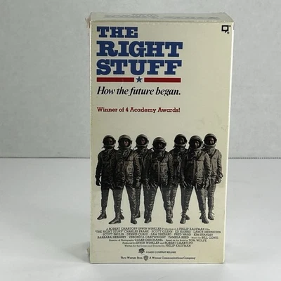The Right Stuff (VHS, 1987) SEALED NEW - 2 Tape Set - Sam Shepard, Ed Harris - Image 1 of 4